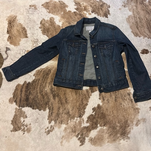 Old Navy Woman’s Size M customized Jean Jacket - Picture 2 of 5